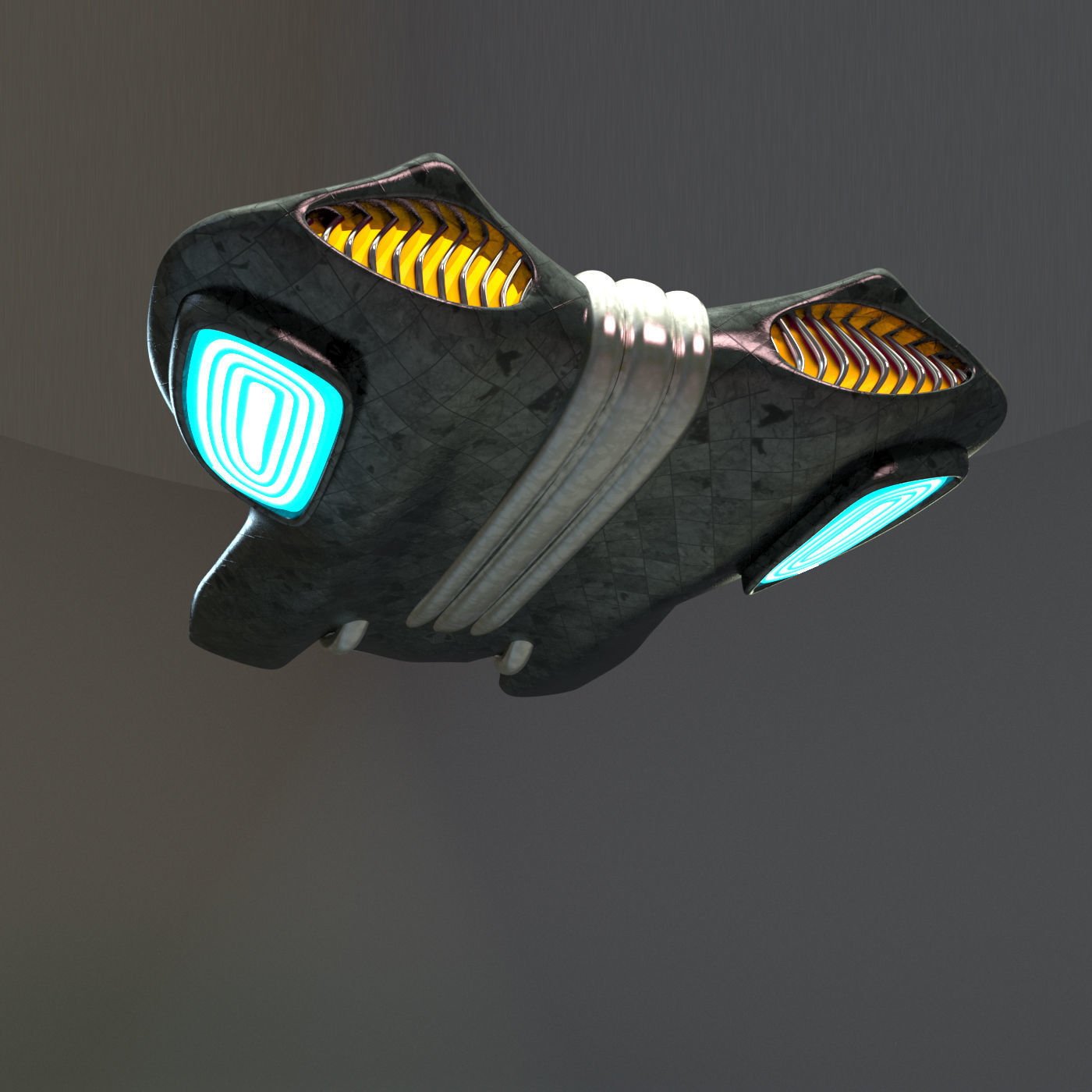 Hover car Tro 3D model_19