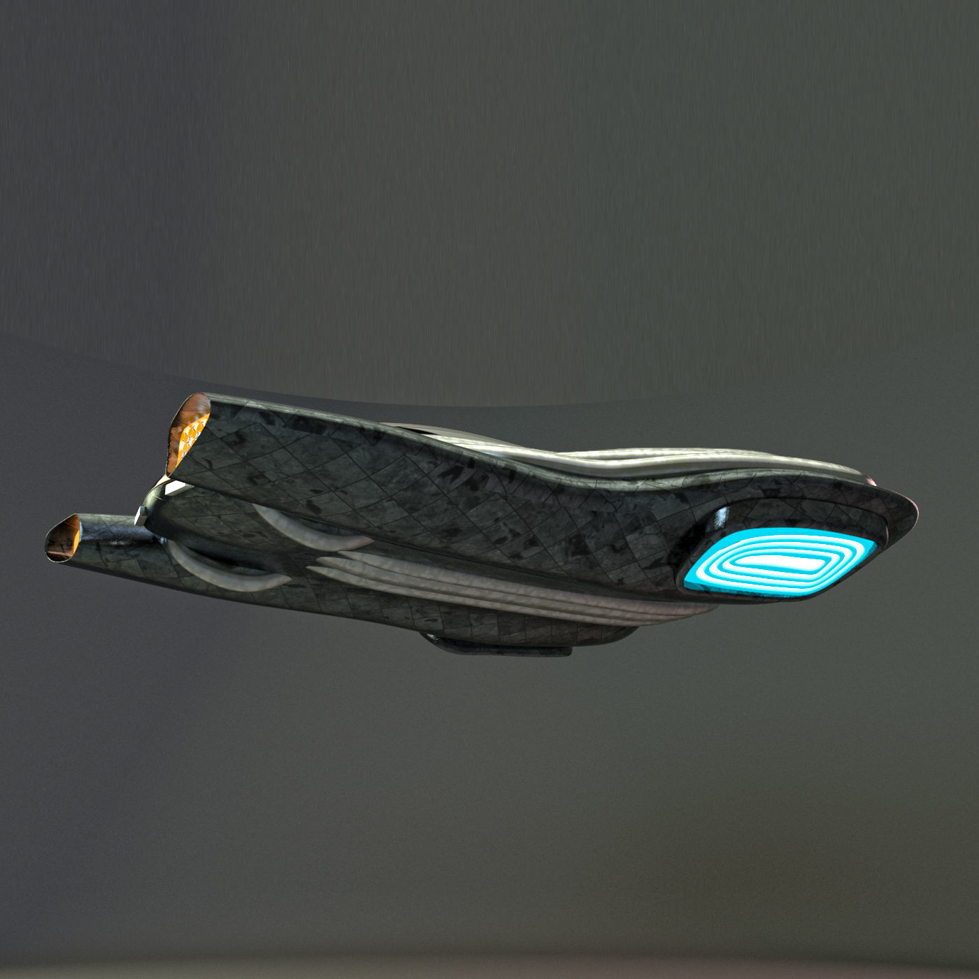 Hover car Tro 3D model_18