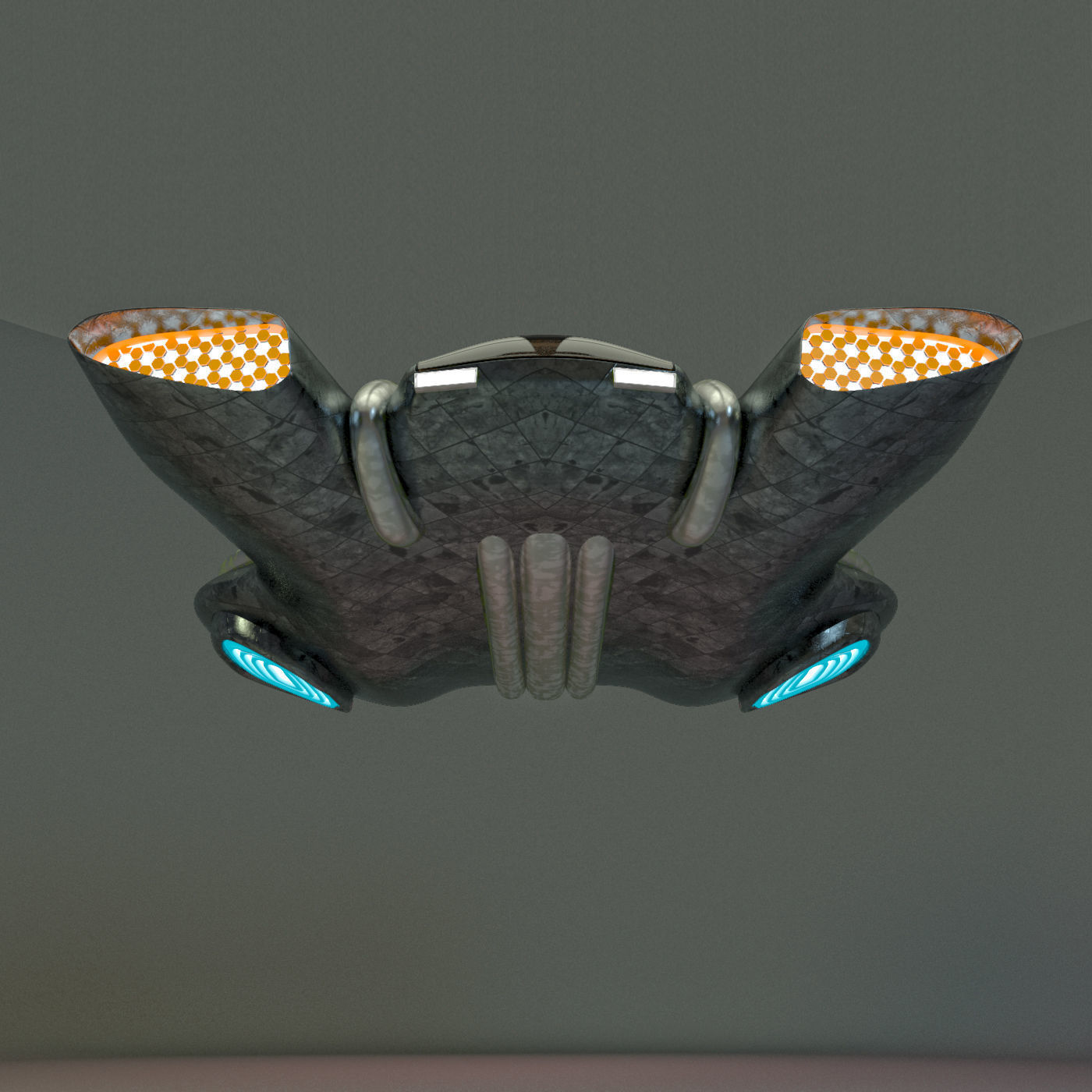 Hover car Tro 3D model_21
