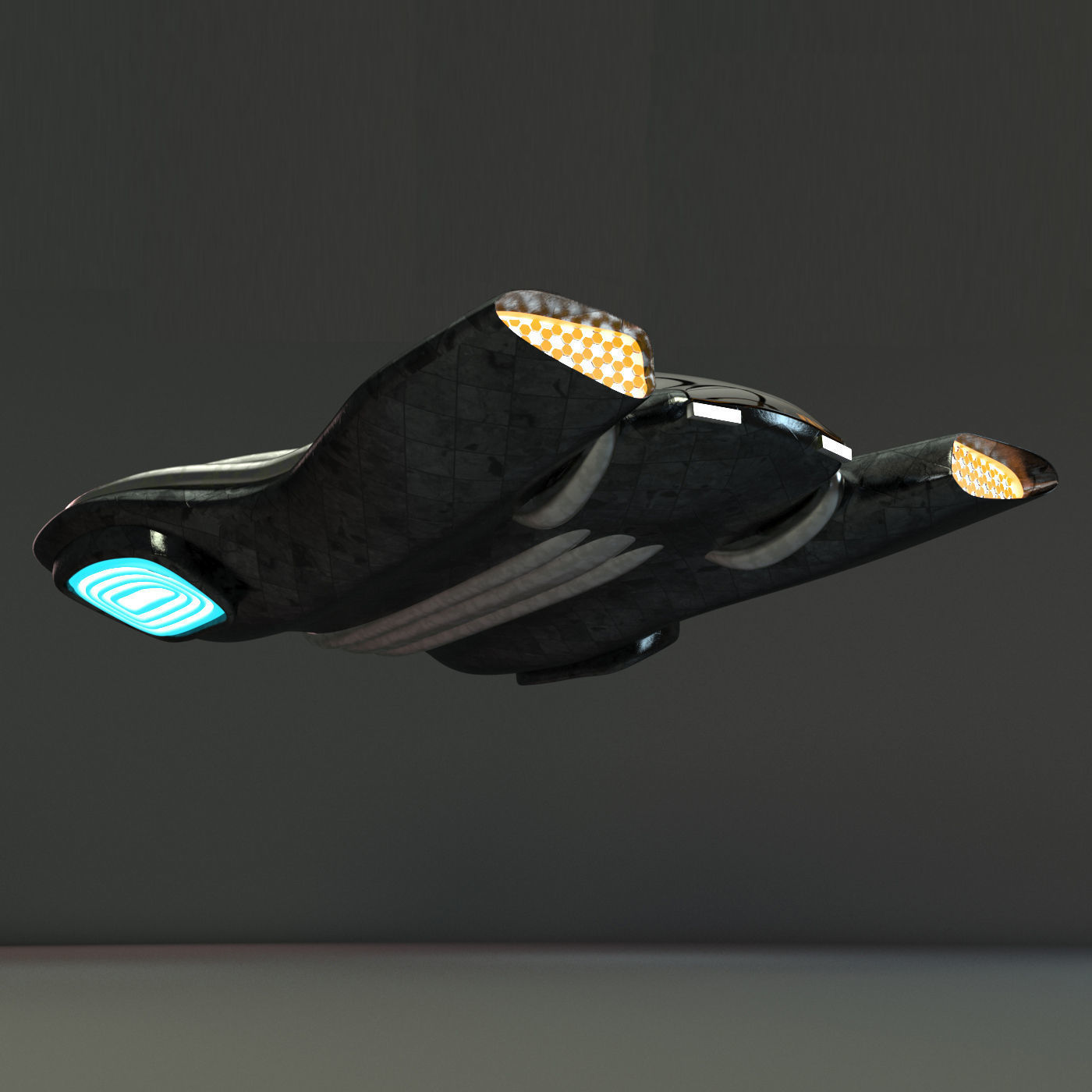 Hover car Tro 3D model_17