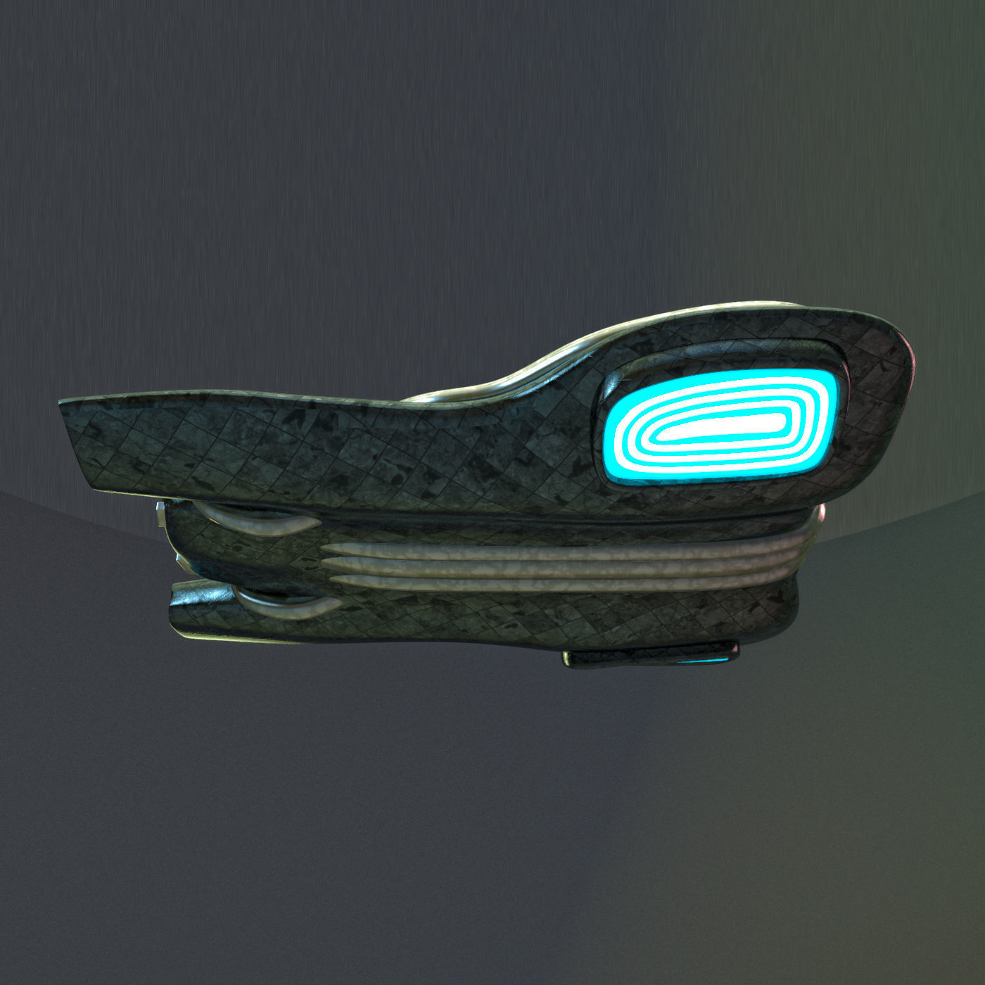 Hover car Tro 3D model_20