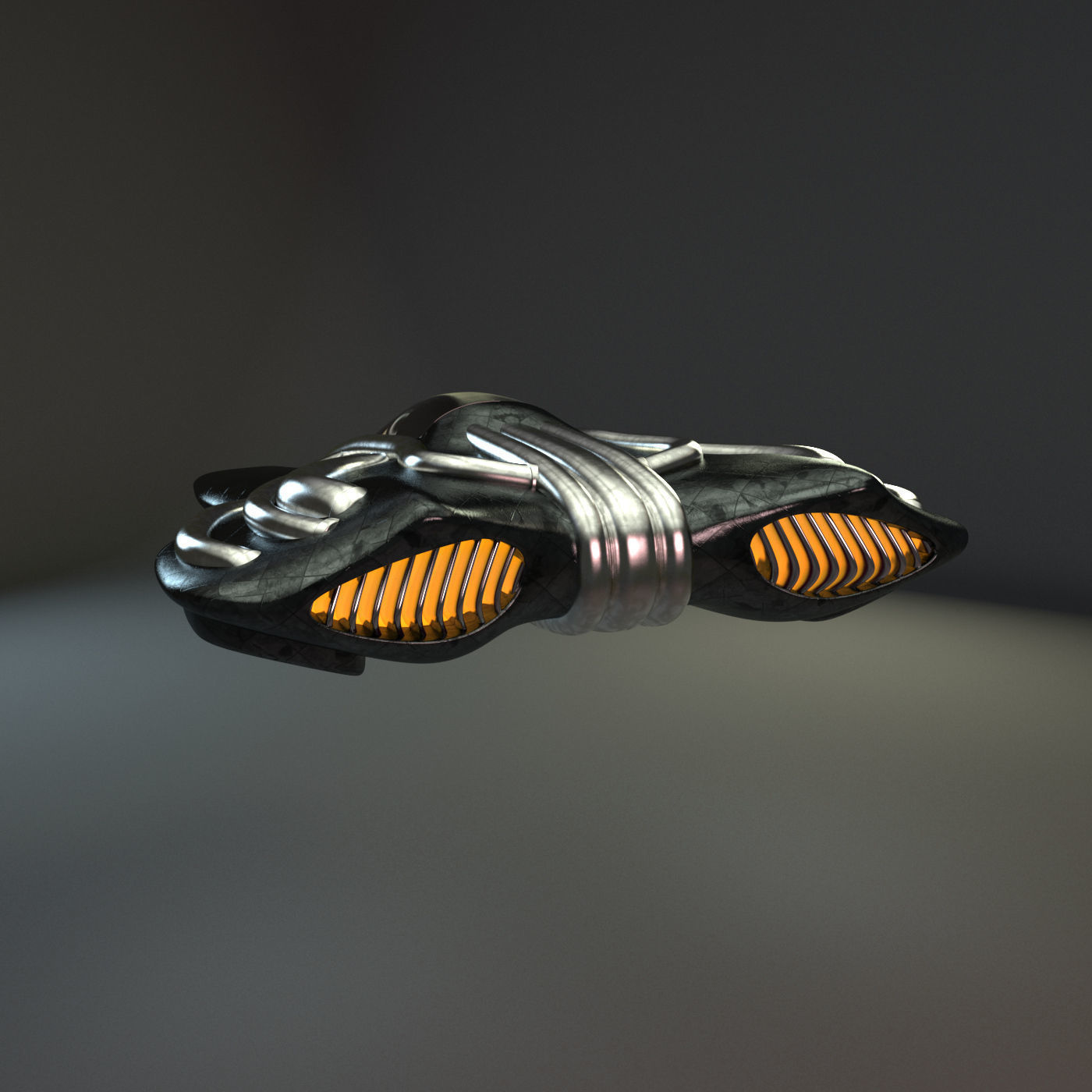 Hover car Tro 3D model_16