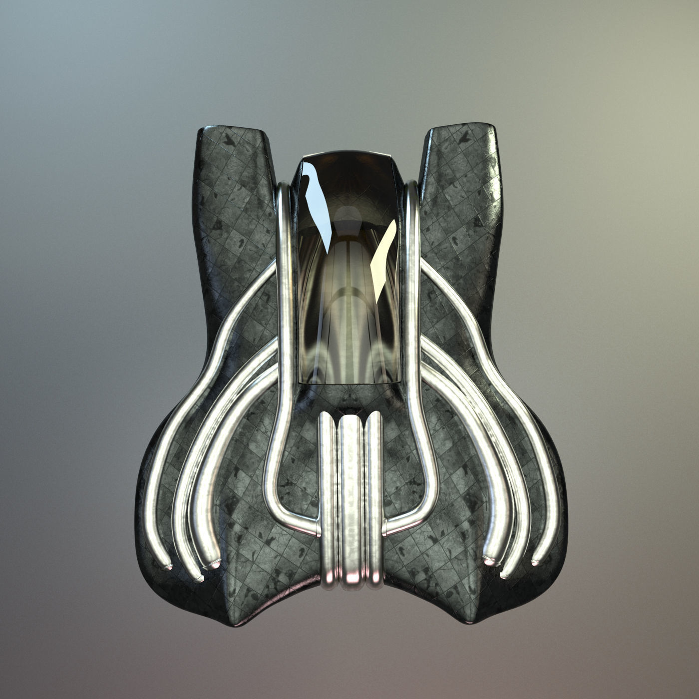 Hover car Tro 3D model_9