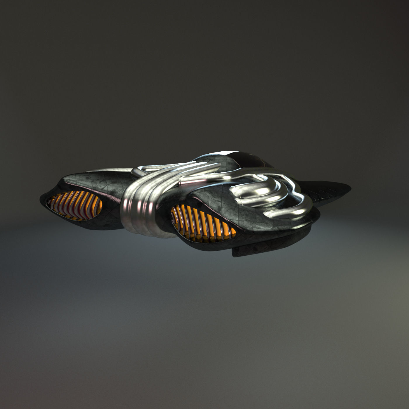 Hover car Tro 3D model_13