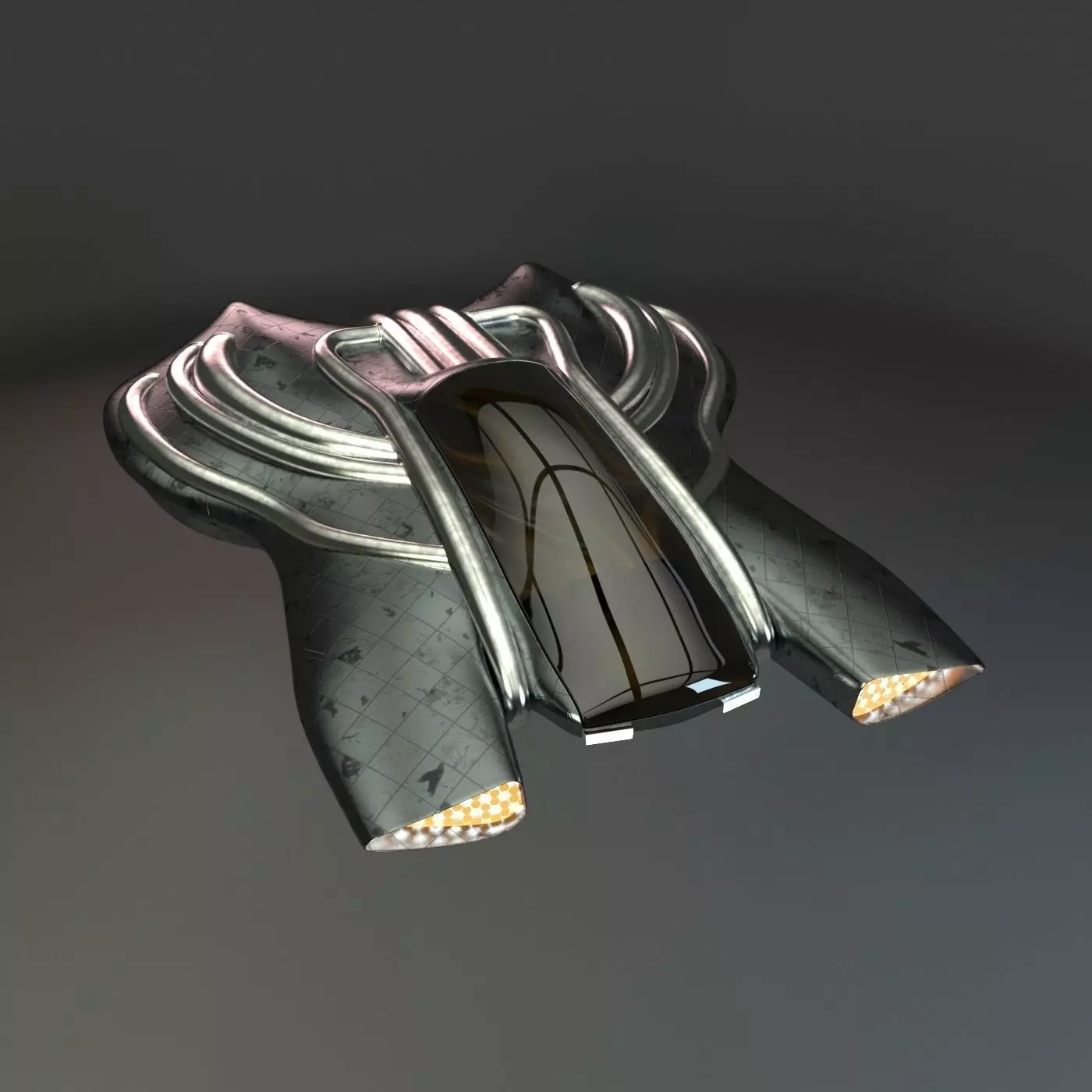 Hover car Tro 3D model_0