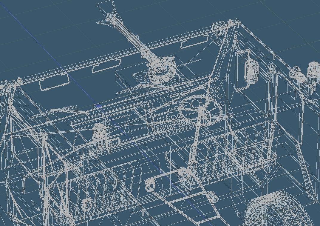 Japan Air Self-Defense Force A-MB-3 Rescue Fire Engine 3D model_19