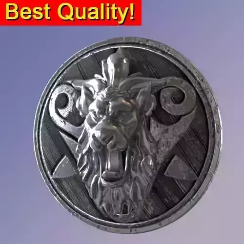 Medieval warrior lion Shield 