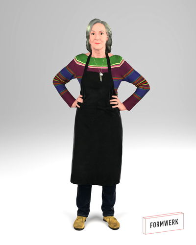 Women 01 Artisan - 3D Scan printable 3D print model