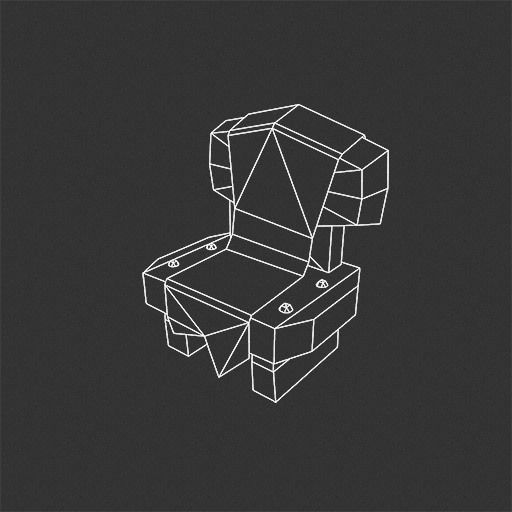 Dungeon Entourage Set - Low Poly Hand Painted Low-poly 3D model_10