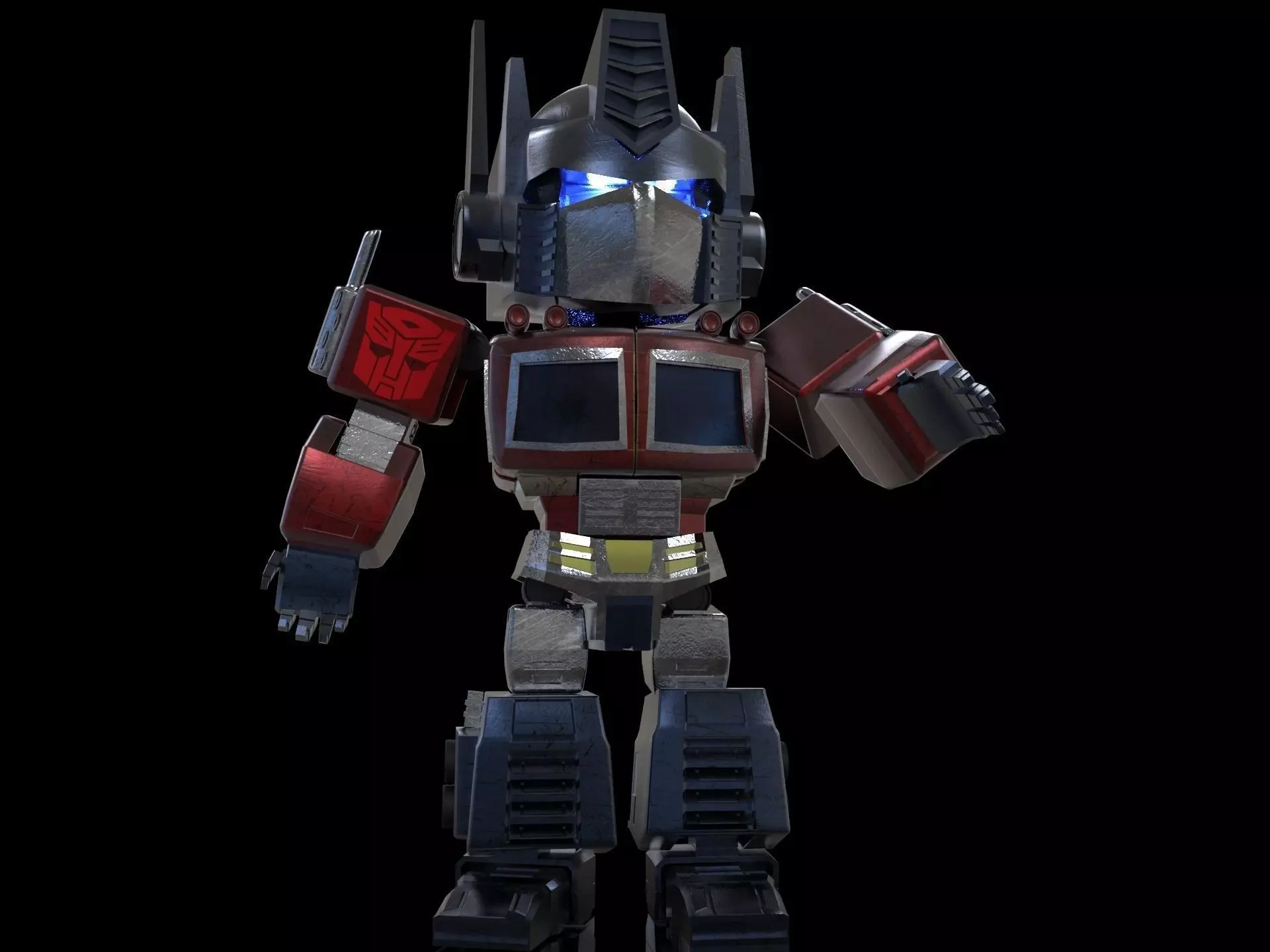 Optimus Prime Free 3D model_0
