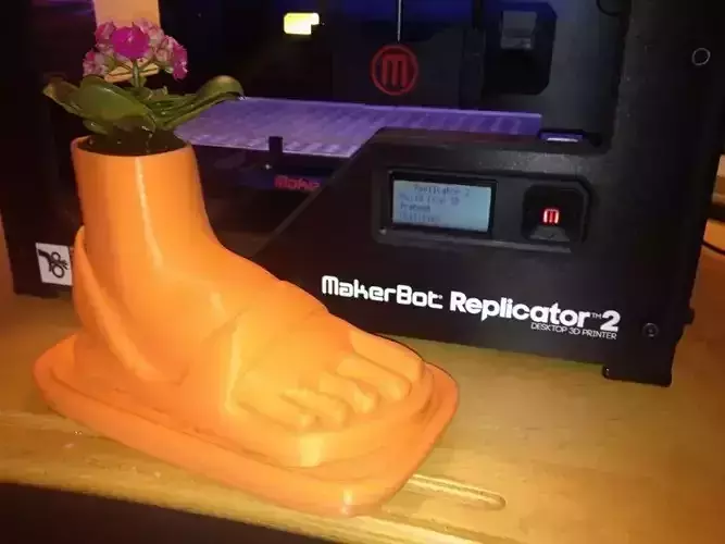 Planter Foot Shaped Flower Pot