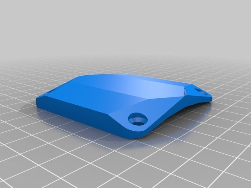 GoPro Headmount for headgear Free 3D print model_4