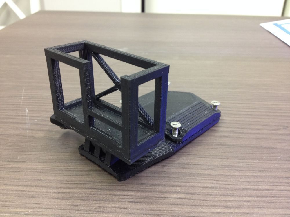 GoPro Headmount for headgear Free 3D print model_7