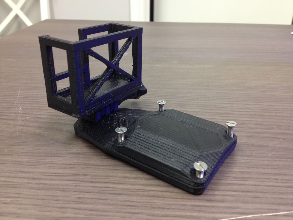 GoPro Headmount for headgear Free 3D print model_5