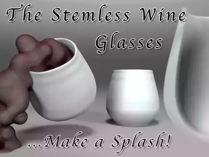Stemless Wine Glass
