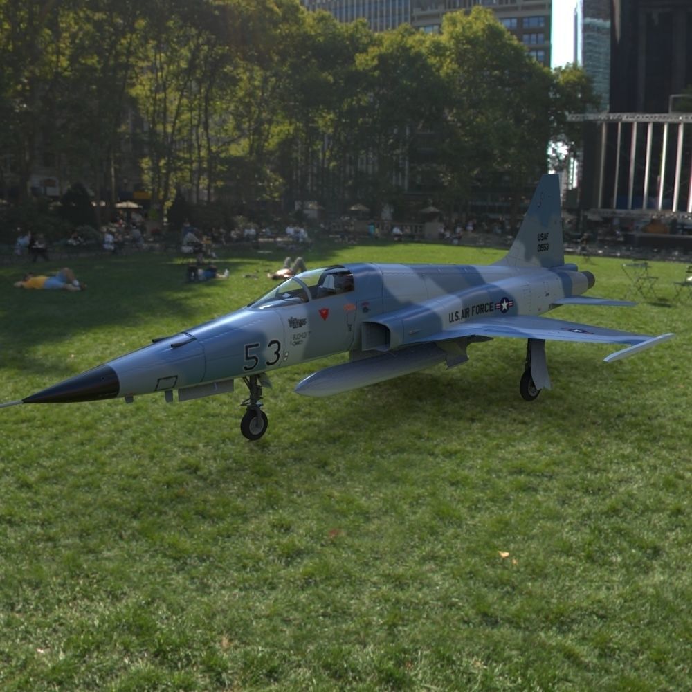 F5 E Tiger II in 3ds and obj format 3D model_10