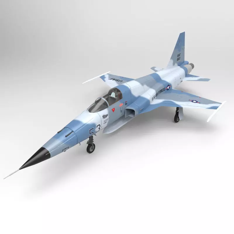 F5 E Tiger II in 3ds and obj format 3D model_0