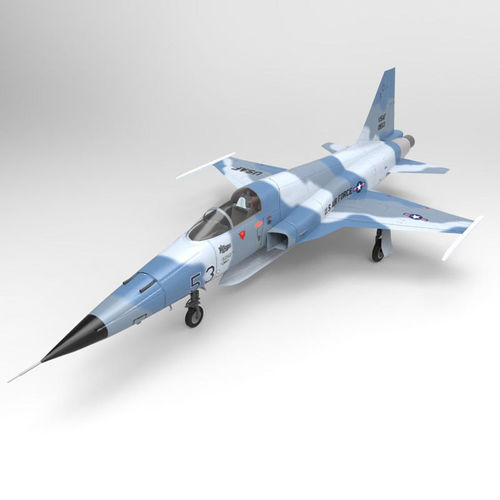 F5 E Tiger II in 3ds and obj format 3D model
