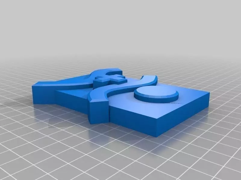 SALSA-man Logo Mascot Free 3D print model_0