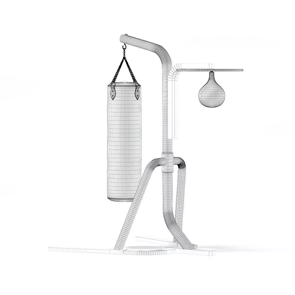 Punching Bag 3D model_3