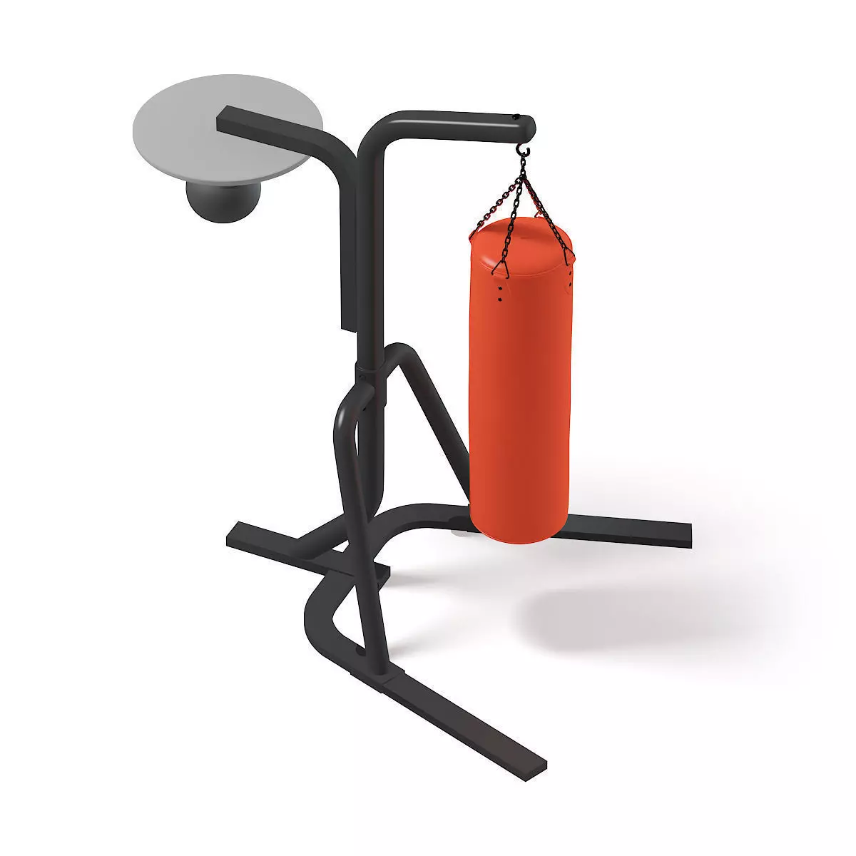 Punching Bag 3D model_2