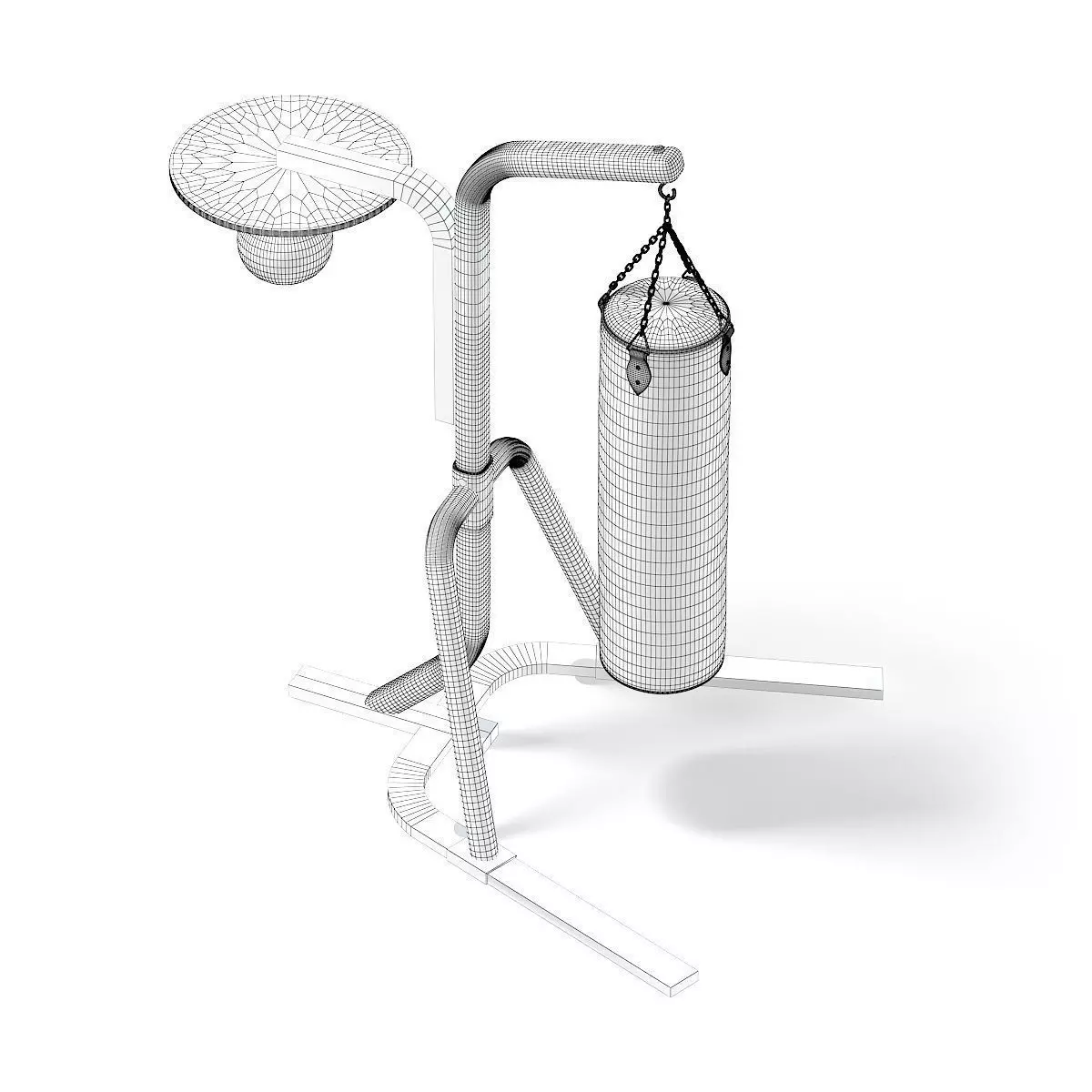 Punching Bag 3D model_5