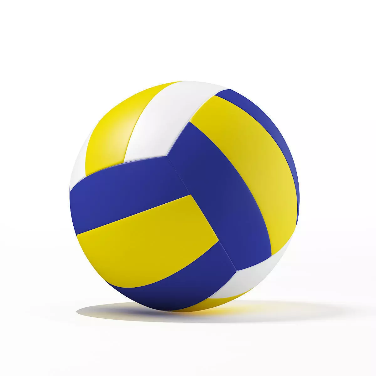 Volleyball ball 3D model_0