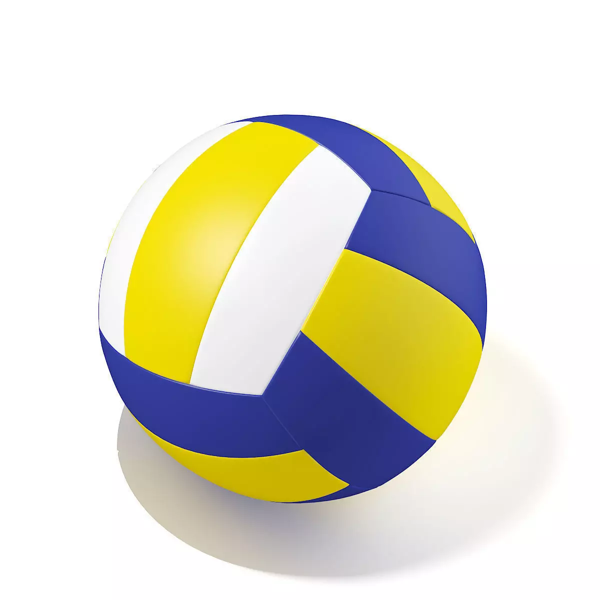Volleyball ball 3D model_4
