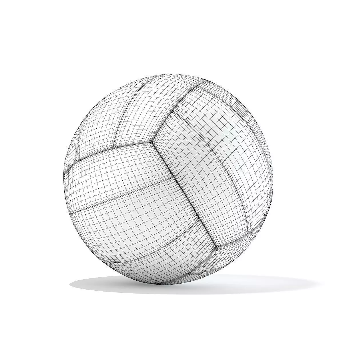 Volleyball ball 3D model_5