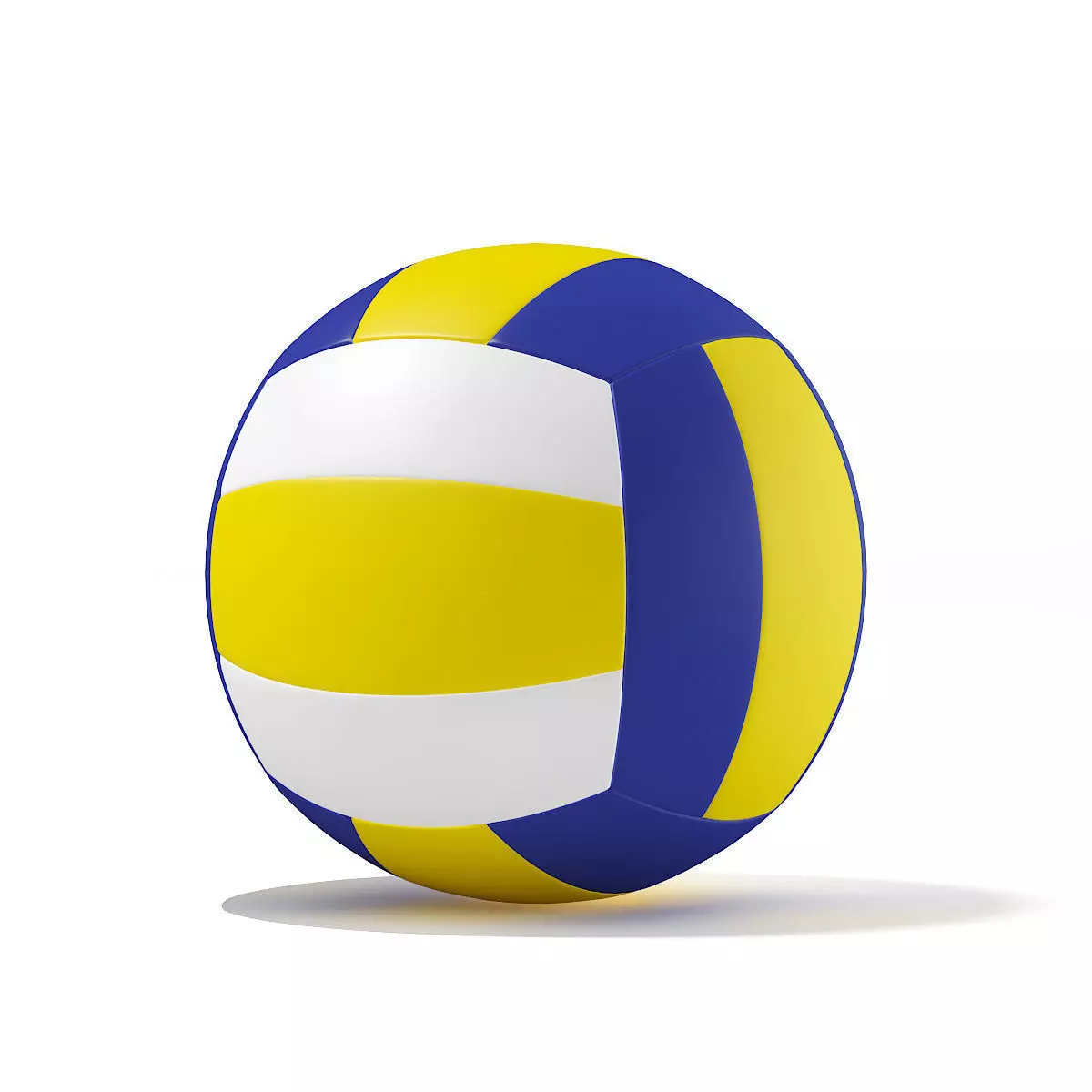 Volleyball ball 3D model_1