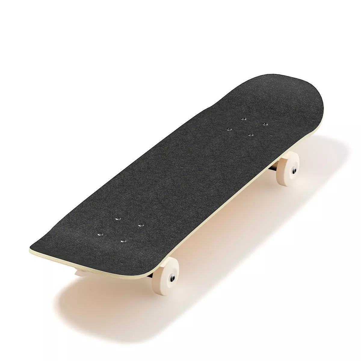 Skateboard 3D model_1