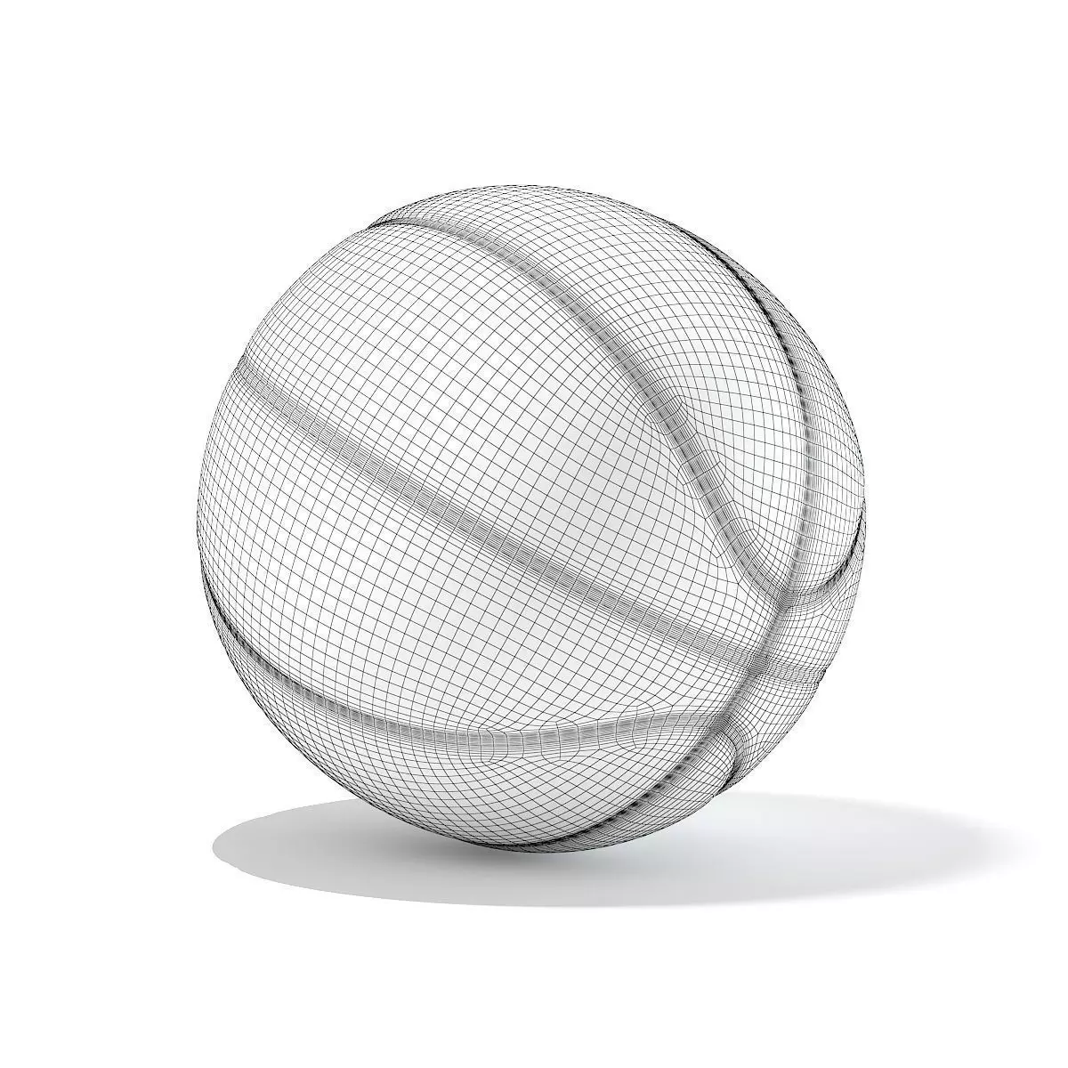 Basketball ball 3D model_5