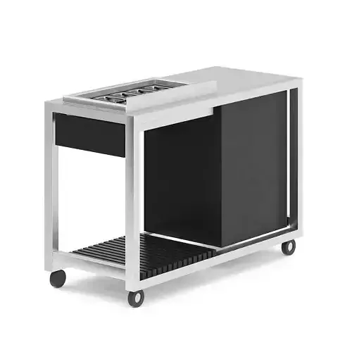 Mini Bar Table 3D model