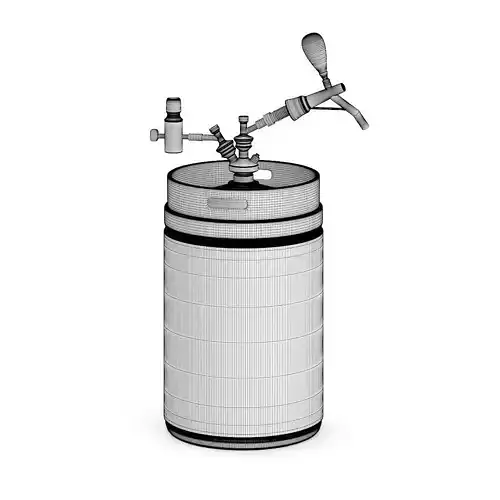 Beer Keg 3D model
