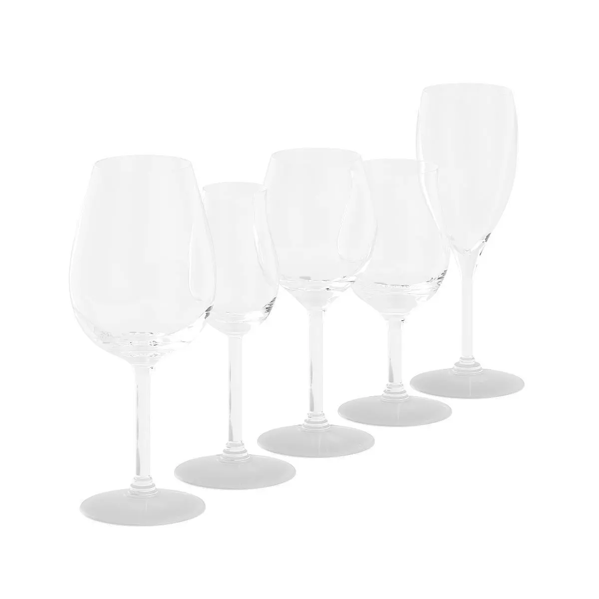 Set of Glasses 3D model