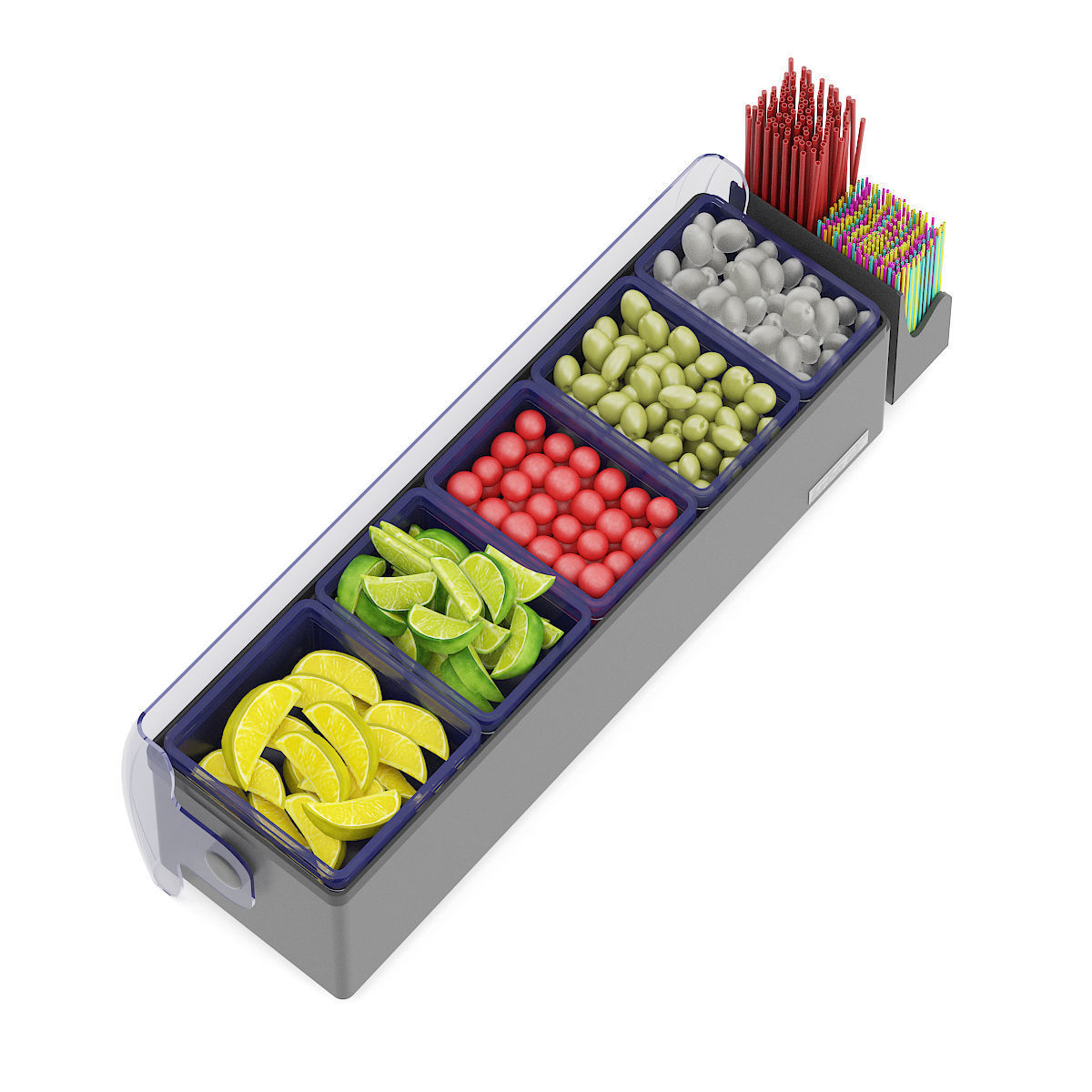 Garnish Tray 3D model_4