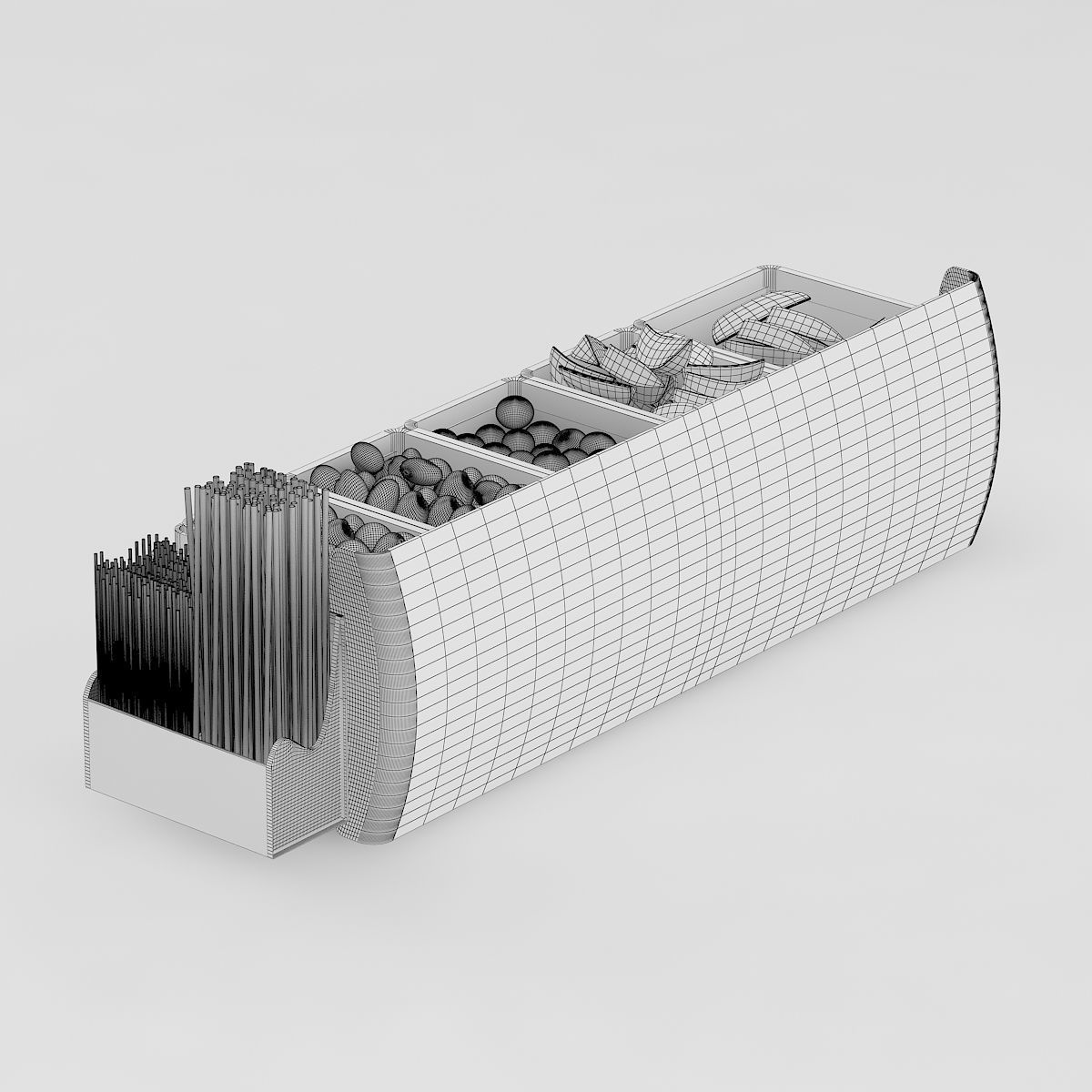 Garnish Tray 3D model_1