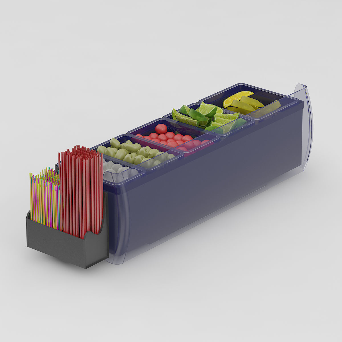 Garnish Tray 3D model_2