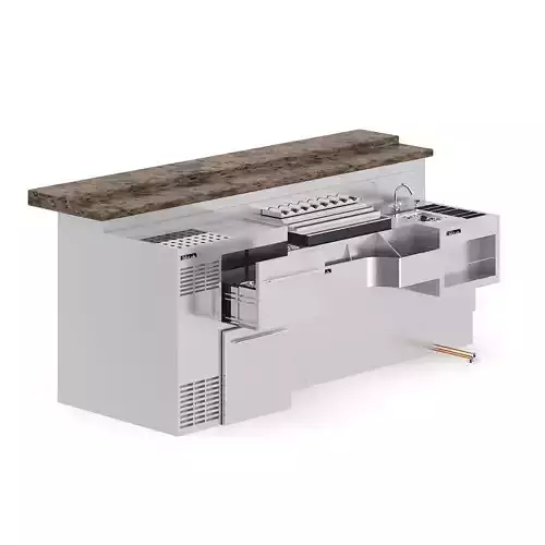 Bar Station 3D model