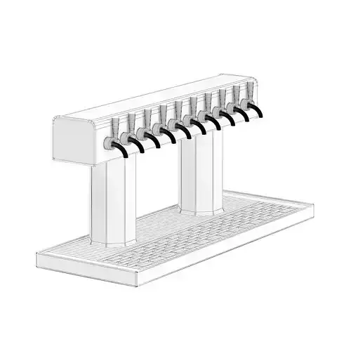 Beer Pourer 3D model