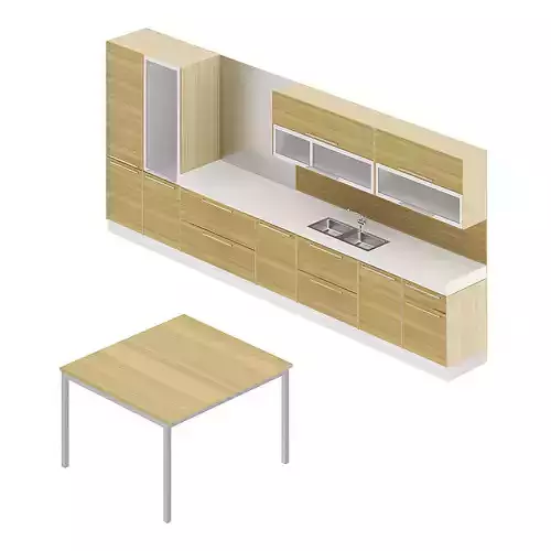 Kitchen Furniture Set 4