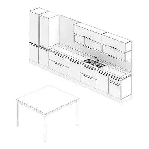 Kitchen Furniture Set 4