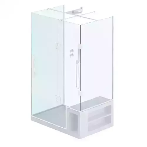 Rectangular Shower 3D model