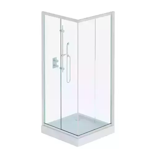 Square Shower 3D model