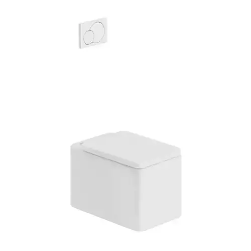 Rouded Toilet 3D model