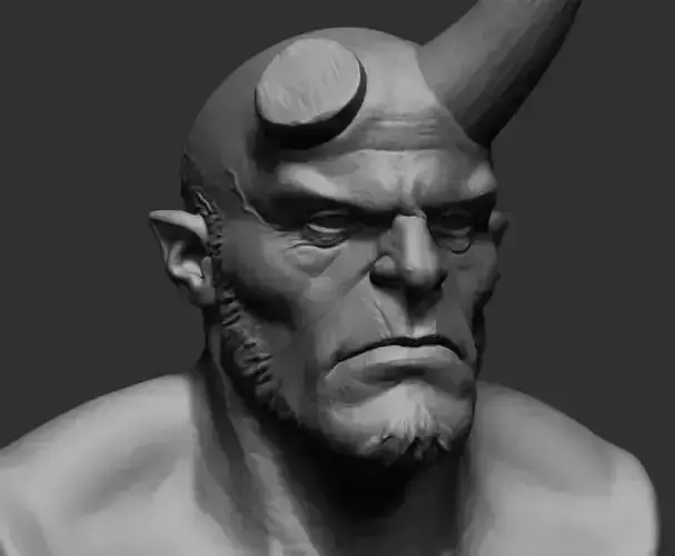 Hellboy Printable 3D print model