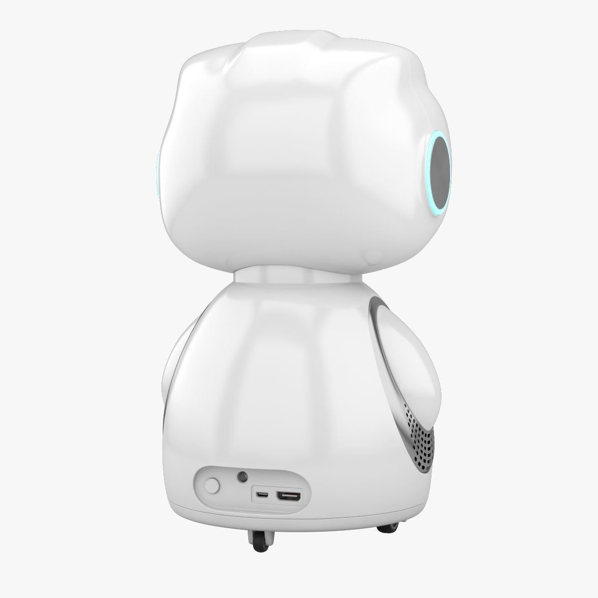 Yumi Smart Home Robot 3D model_3