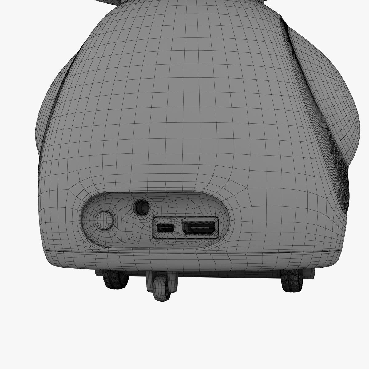 Yumi Smart Home Robot 3D model_23