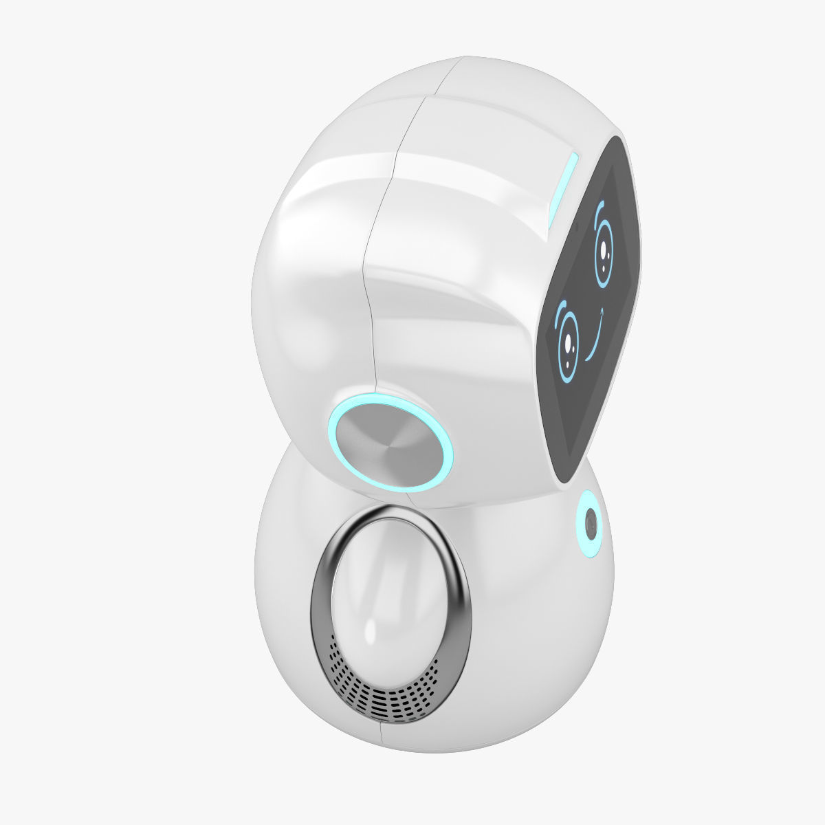 Yumi Smart Home Robot 3D model_8
