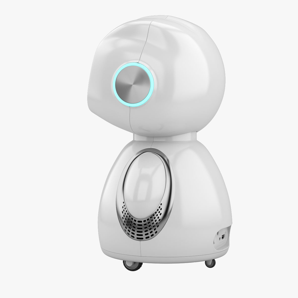 Yumi Smart Home Robot 3D model_6